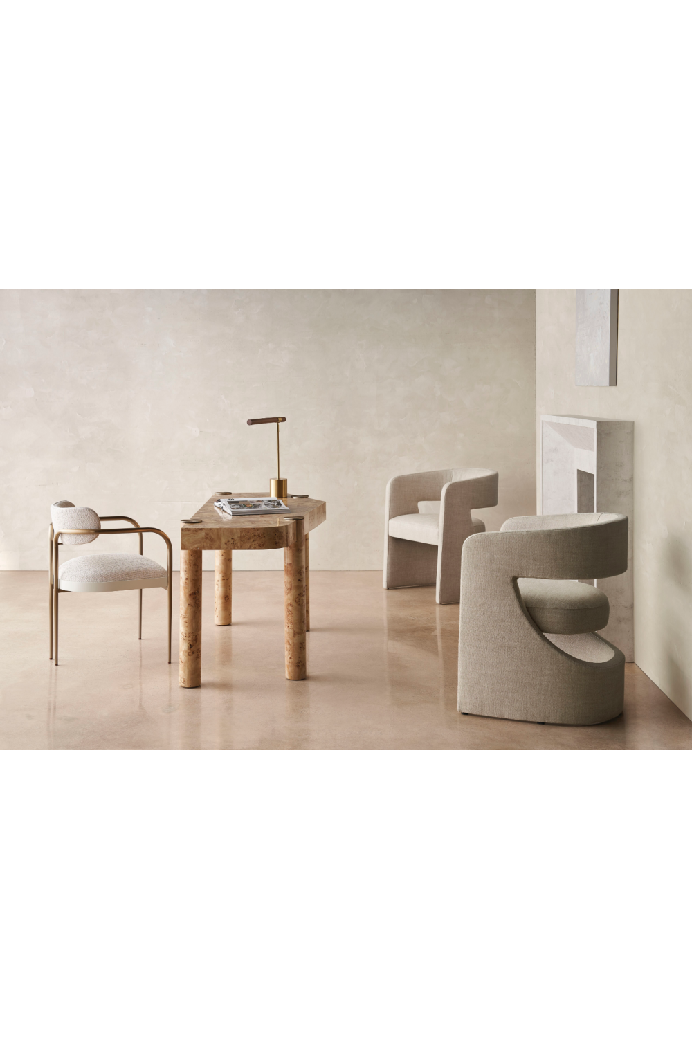   Bronze Framed Dining Chair | Oroa.com
