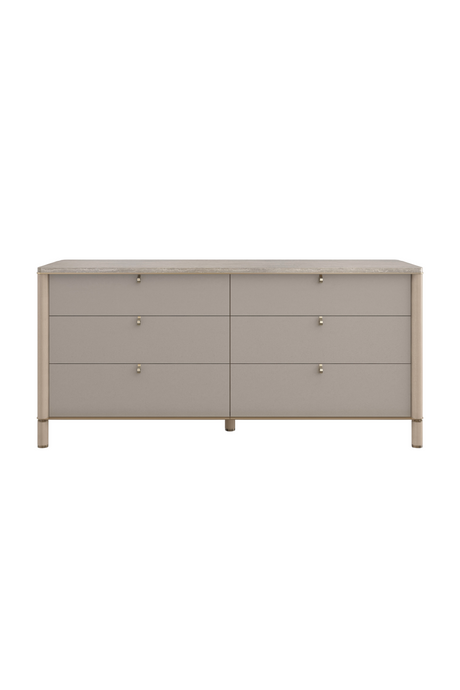   Travertine Top Beige Dresser | Oroa.com