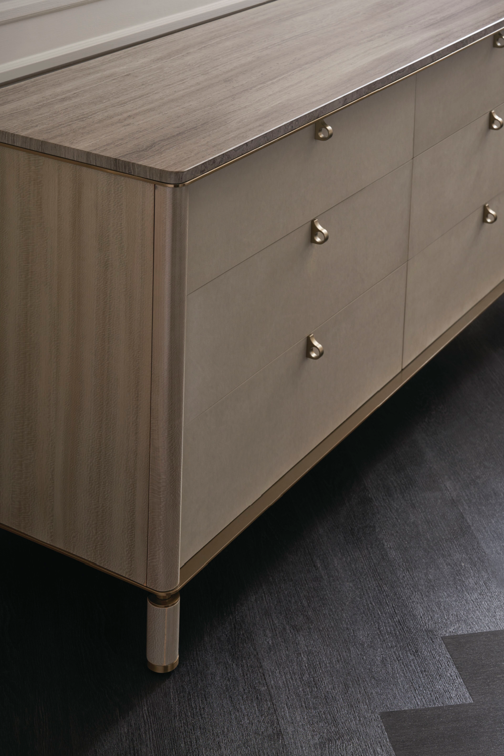   Travertine Top Beige Dresser | Oroa.com