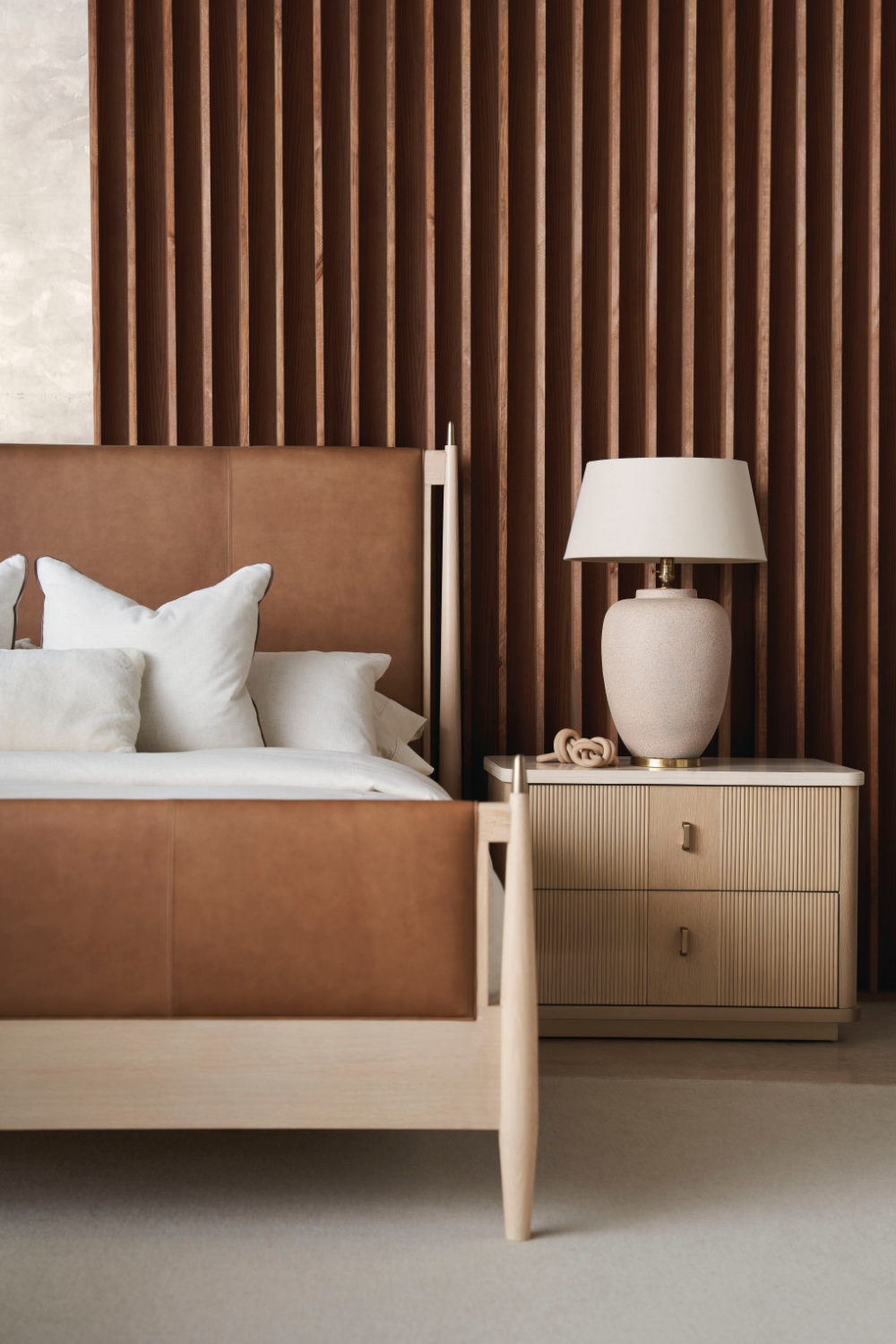   Oak Modern Nightstand | Oroa.com
