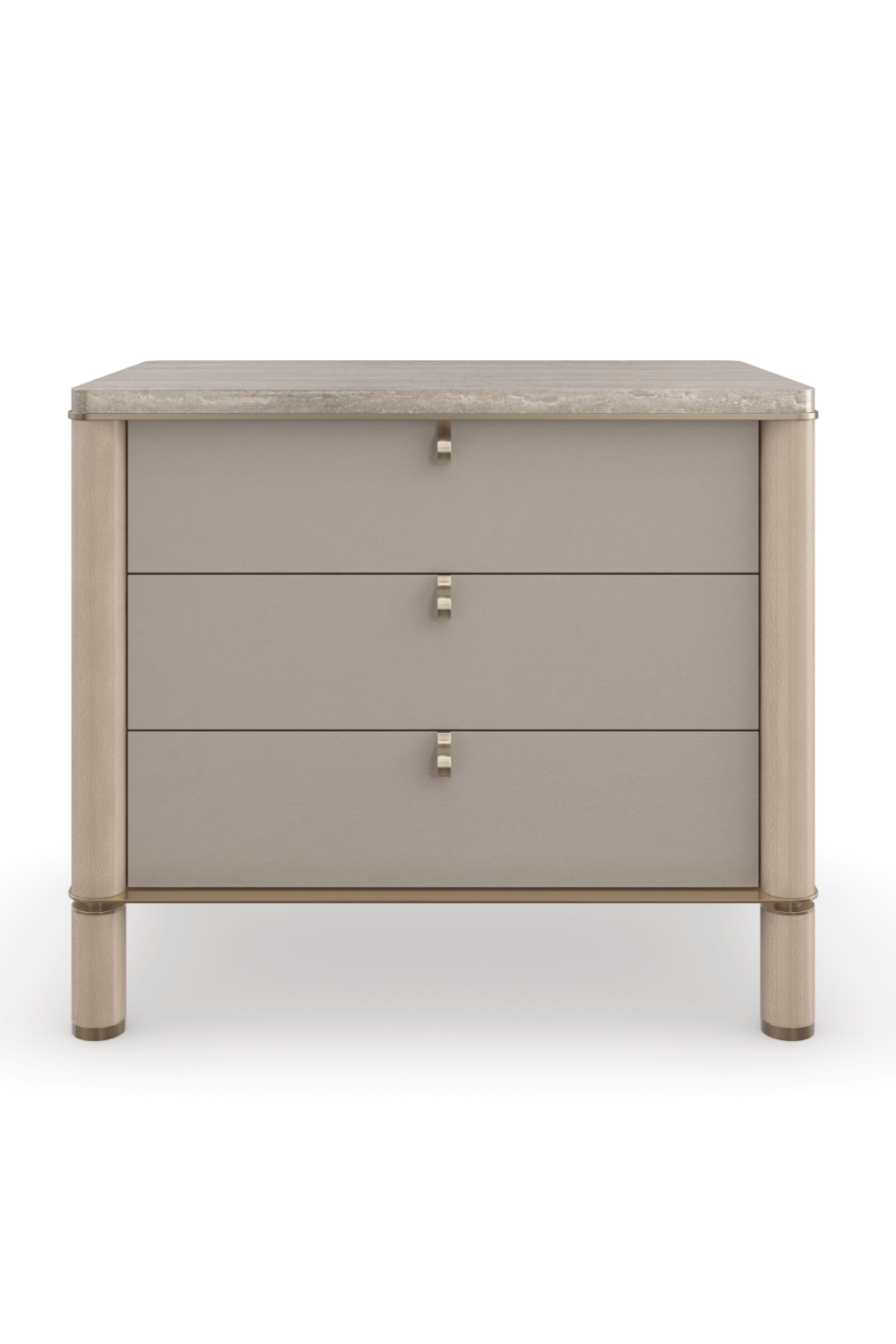   Modern 3-Drawer Nightstand | Oroa.com