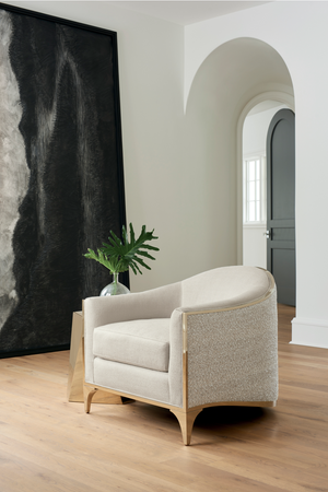   Mid-Century Modern Barrel Chair | Oroa.com