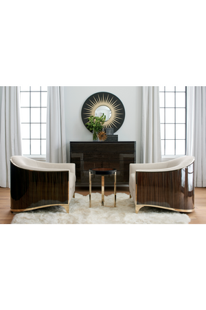   Mid-Century Modern Barrel Chair | Oroa.com