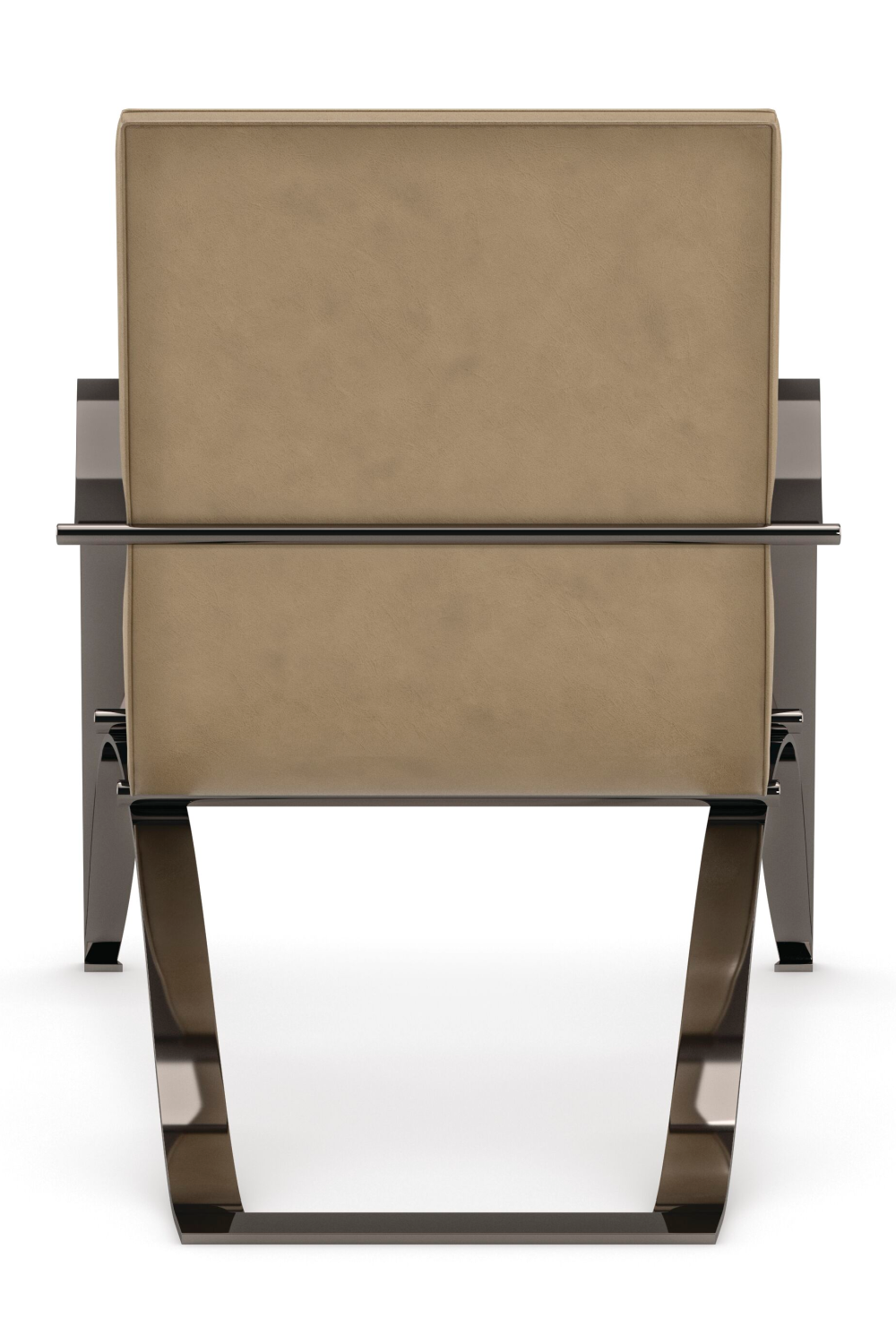   Light Brown Leather Lounge Chair | Oroa.com