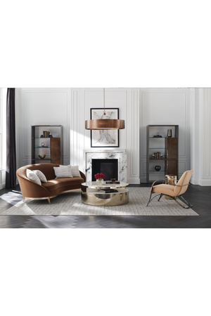   Gold Rotatable Coffee Table | Oroa.com