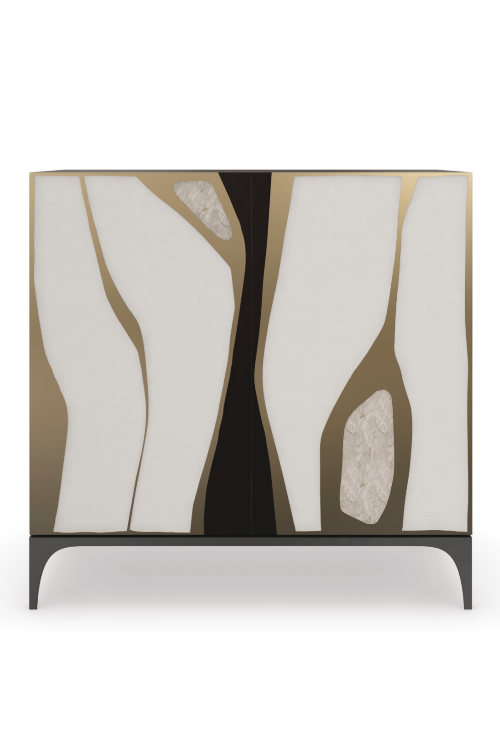   Patterned Shagreen Bar Cabinet | Oroa.com