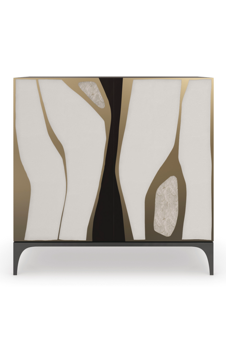   Patterned Shagreen Bar Cabinet | Oroa.com