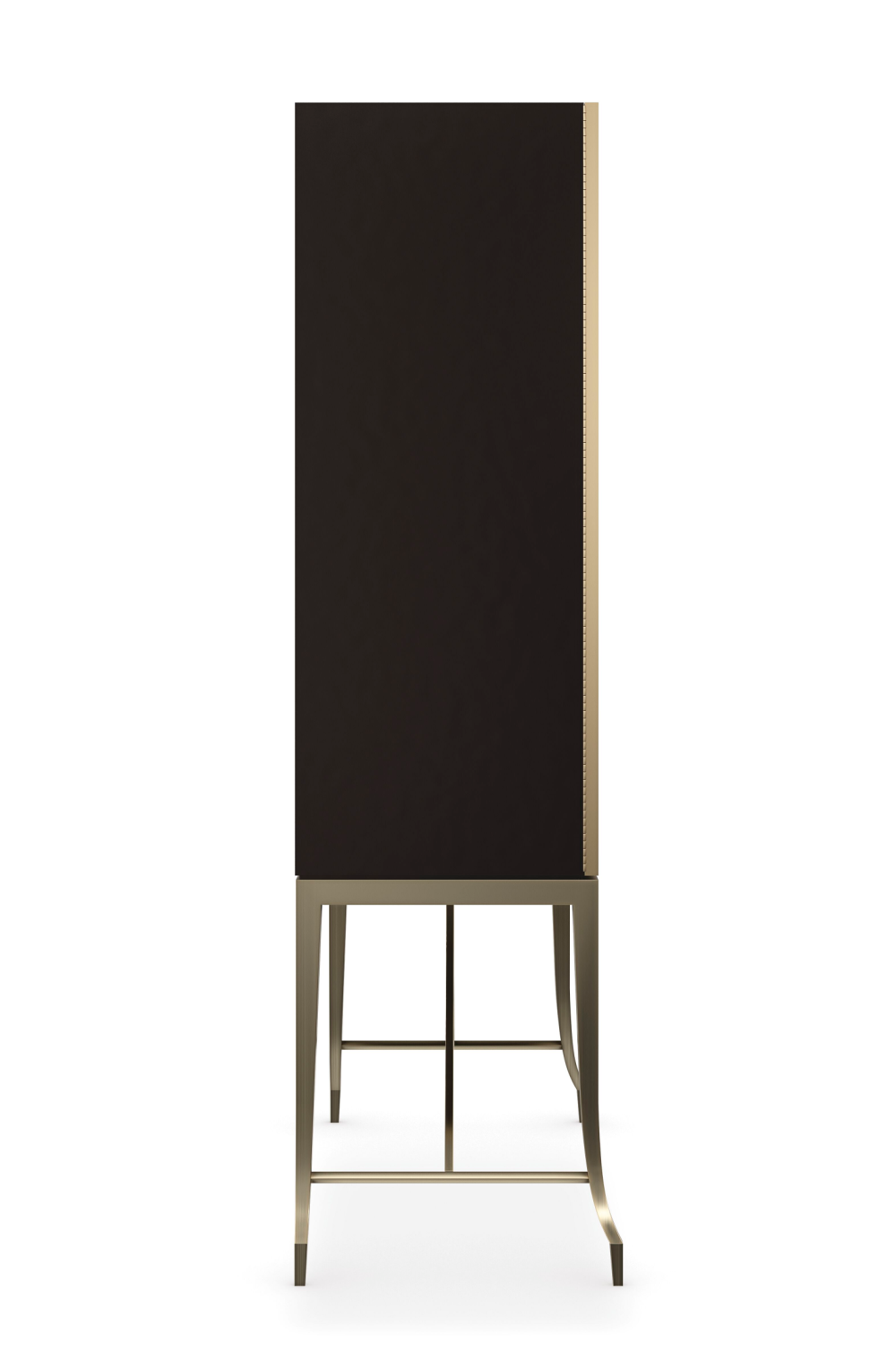   Metallic Modern Bar Cabinet | Oroa.com