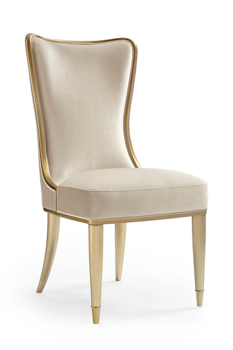   Cream Velvet Dining Chair | Oroa.com