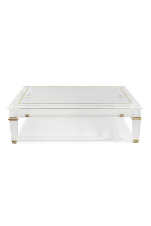   Modern Clear Cocktail Table | Oroa.com