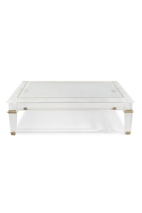   Modern Clear Cocktail Table | Oroa.com