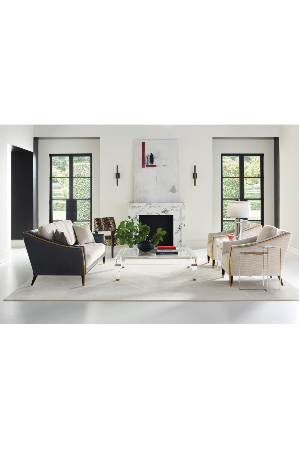   Modern Clear Cocktail Table | Oroa.com