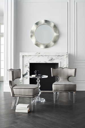   Acrylic Sculpted Side Table | Oroa.com