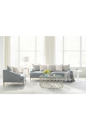   Acrylic Sculpted Side Table | Oroa.com