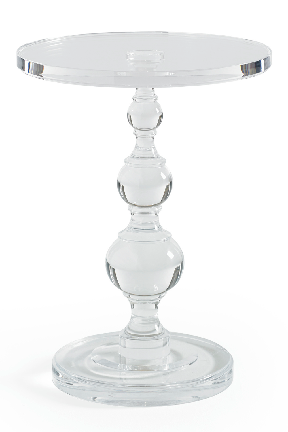   Acrylic Sculpted Side Table | Oroa.com