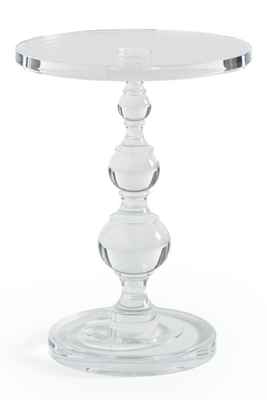   Acrylic Sculpted Side Table | Oroa.com