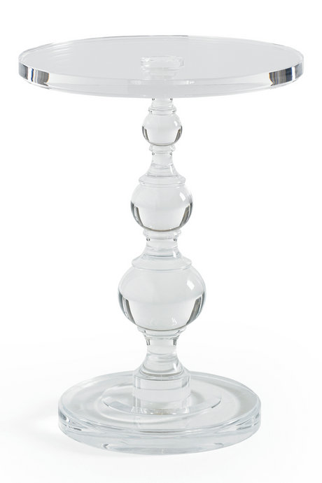   Acrylic Sculpted Side Table | Oroa.com