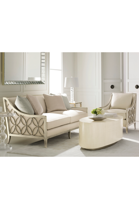   Acrylic Sculpted Side Table | Oroa.com