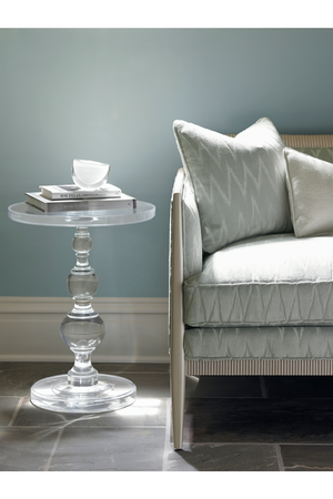   Acrylic Sculpted Side Table | Oroa.com