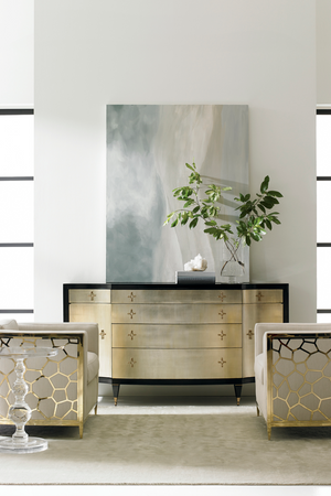   Acrylic Sculpted Side Table | Oroa.com
