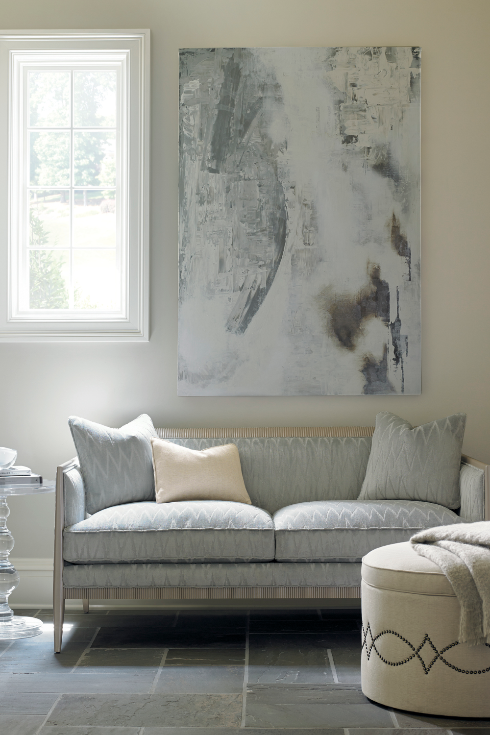   Acrylic Sculpted Side Table | Oroa.com