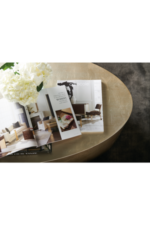   Metallic Leaf Coffee Table | Oroa.com