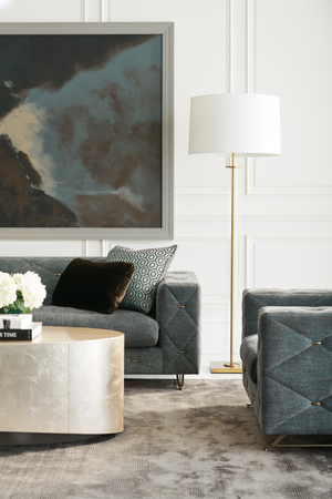   Metallic Leaf Coffee Table | Oroa.com
