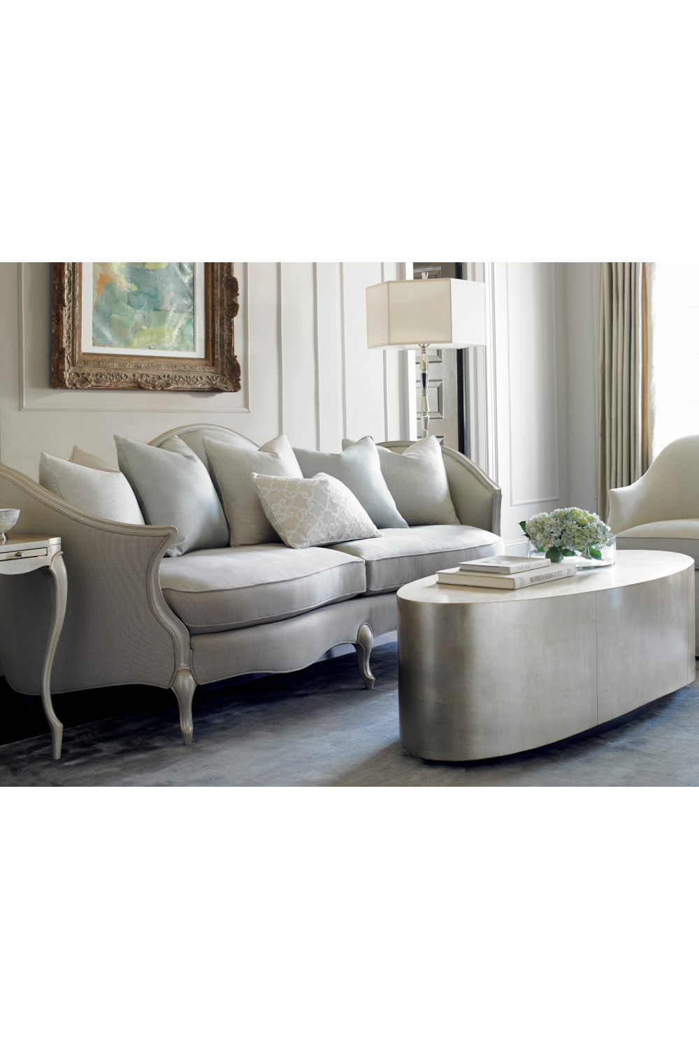   Metallic Leaf Coffee Table | Oroa.com