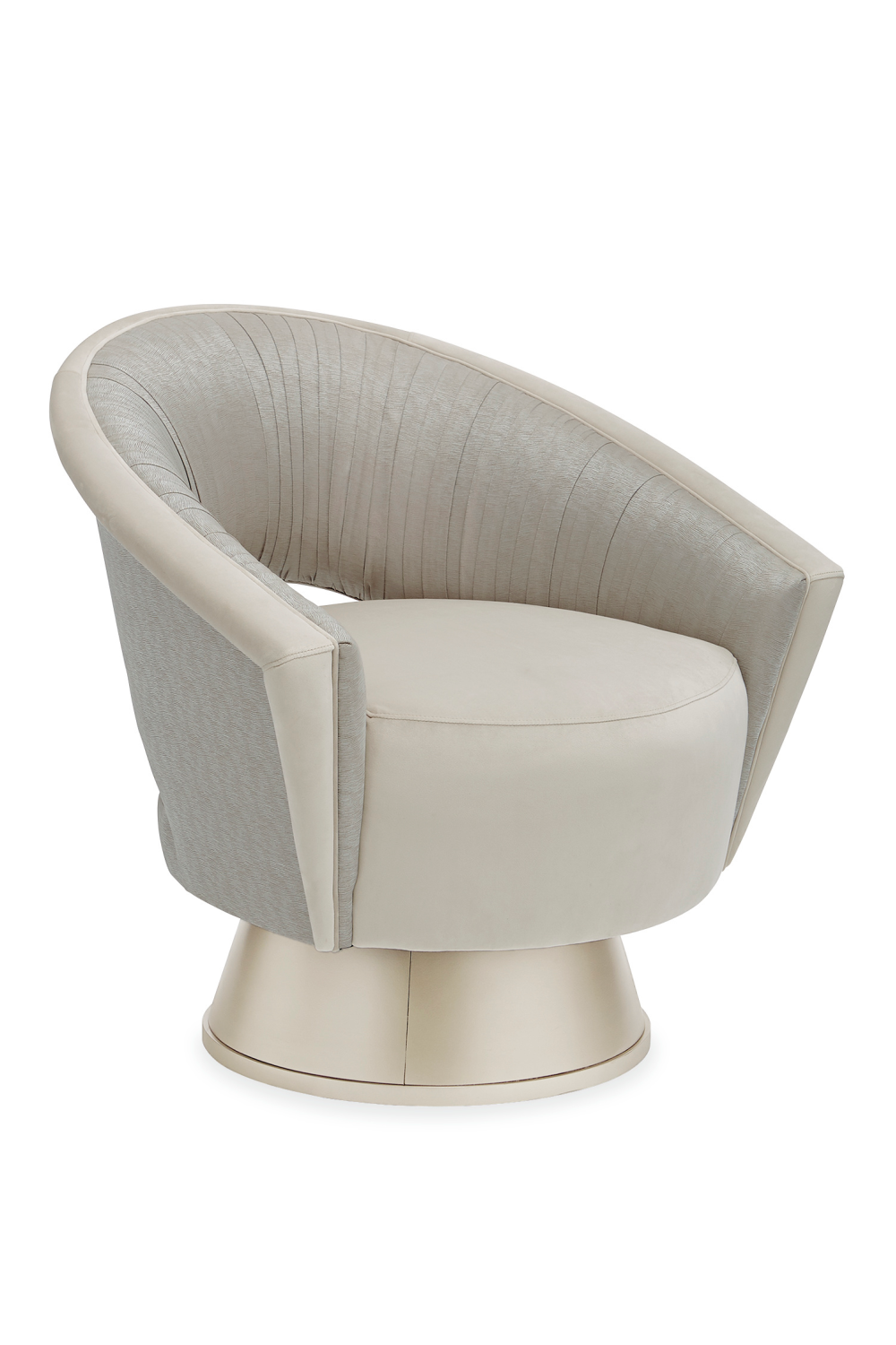   Velvet Modern Swivel Chair | Oroa.com