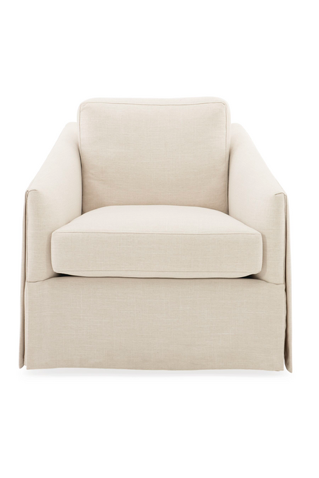   Skirted Swivel Chair | Oroa.com