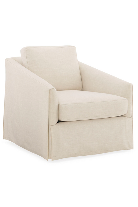  Skirted Swivel Chair | Oroa.com