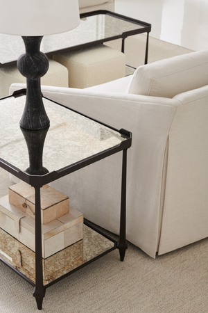   Skirted Swivel Chair | Oroa.com