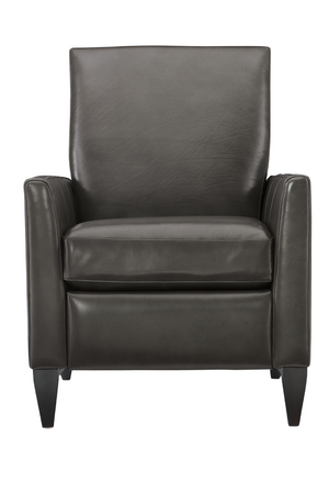   Black Leather Reclining Chair | Oroa.com