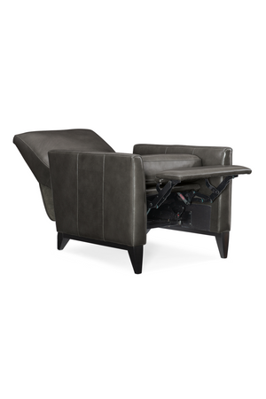  Black Leather Reclining Chair | Oroa.com
