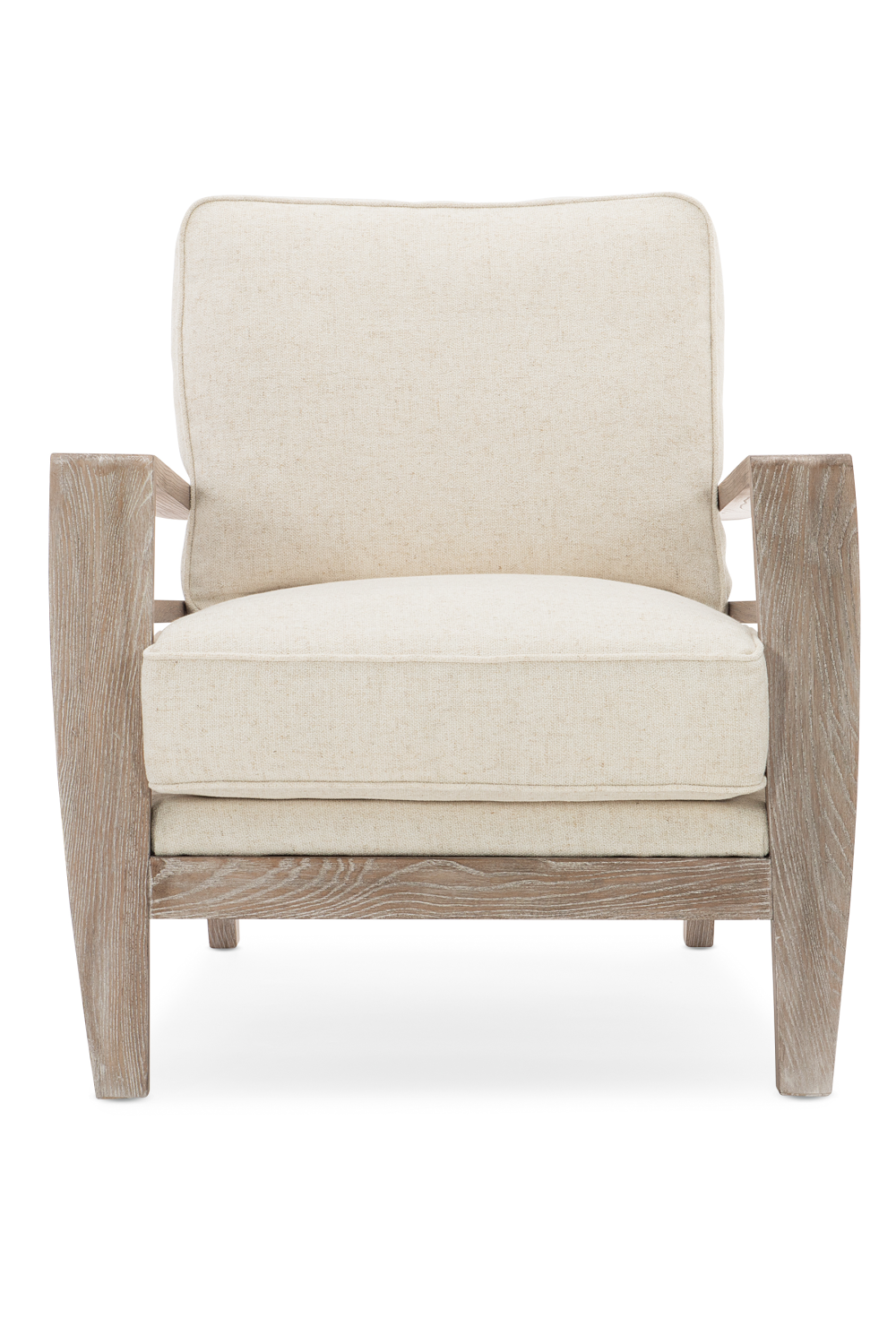   Wooden Cushioned Lounge Chair | Oroa.com