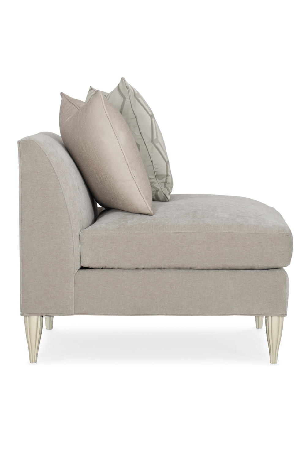   Taupe Modern Sectional Sofa | Oroa.com