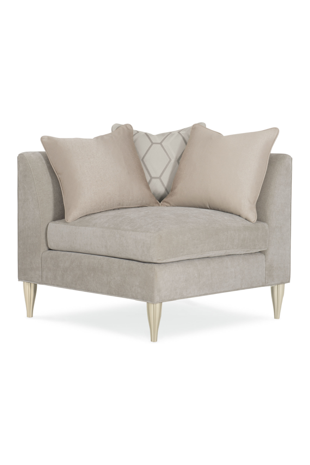   Taupe Modern Sectional Sofa | Oroa.com