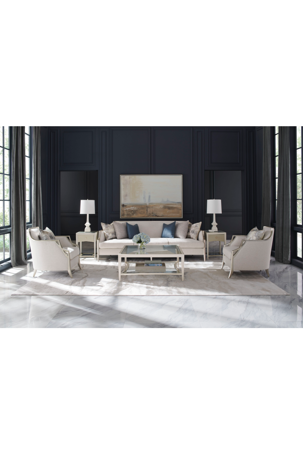   Modern Cream Sofa | Oroa.com
