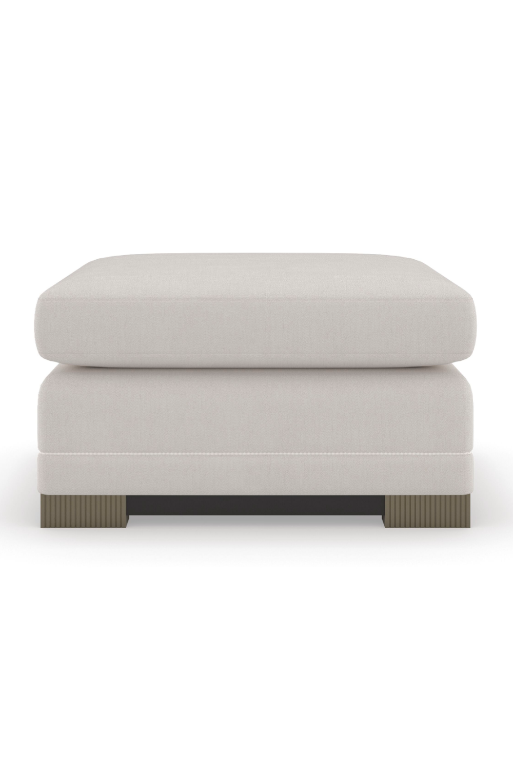   Chenille Modern Ottoman | Oroa.com