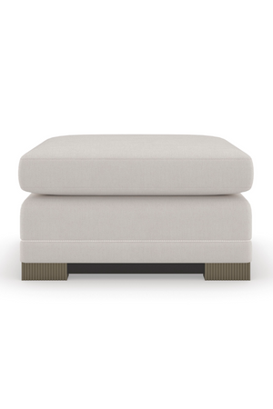   Chenille Modern Ottoman | Oroa.com