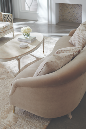   Fretwork Velvet Lounge Chair | Oroa.com