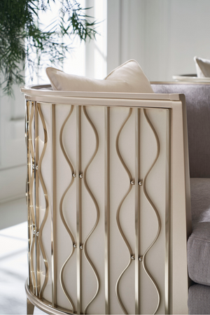   Gray Statement Lounge Chair | Oroa.com