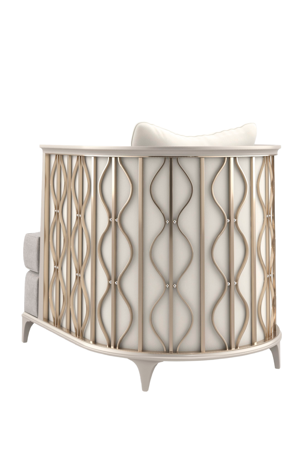   Gray Statement Lounge Chair | Oroa.com
