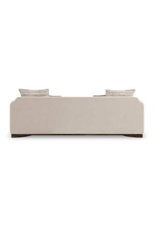   Cream Velvet Sofa | Oroa.com