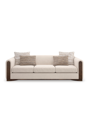   Cream Velvet Sofa | Oroa.com