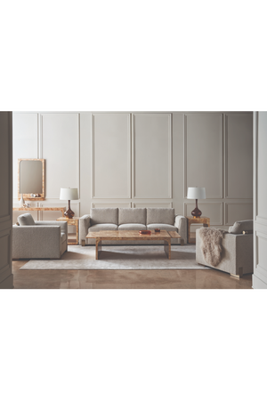   Neutral Toned Modern Sofa | Oroa.com