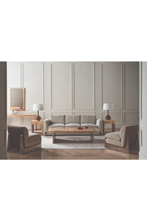   Neutral Toned Modern Sofa | Oroa.com