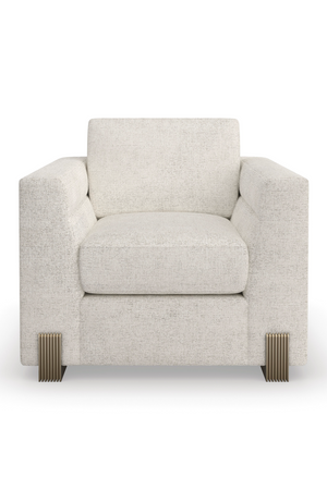   Woven Fabric Lounge Chair | Oroa.com