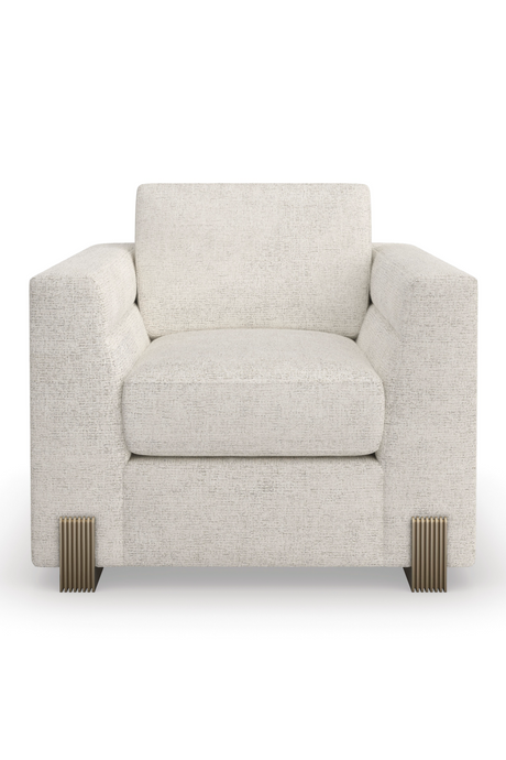   Woven Fabric Lounge Chair | Oroa.com