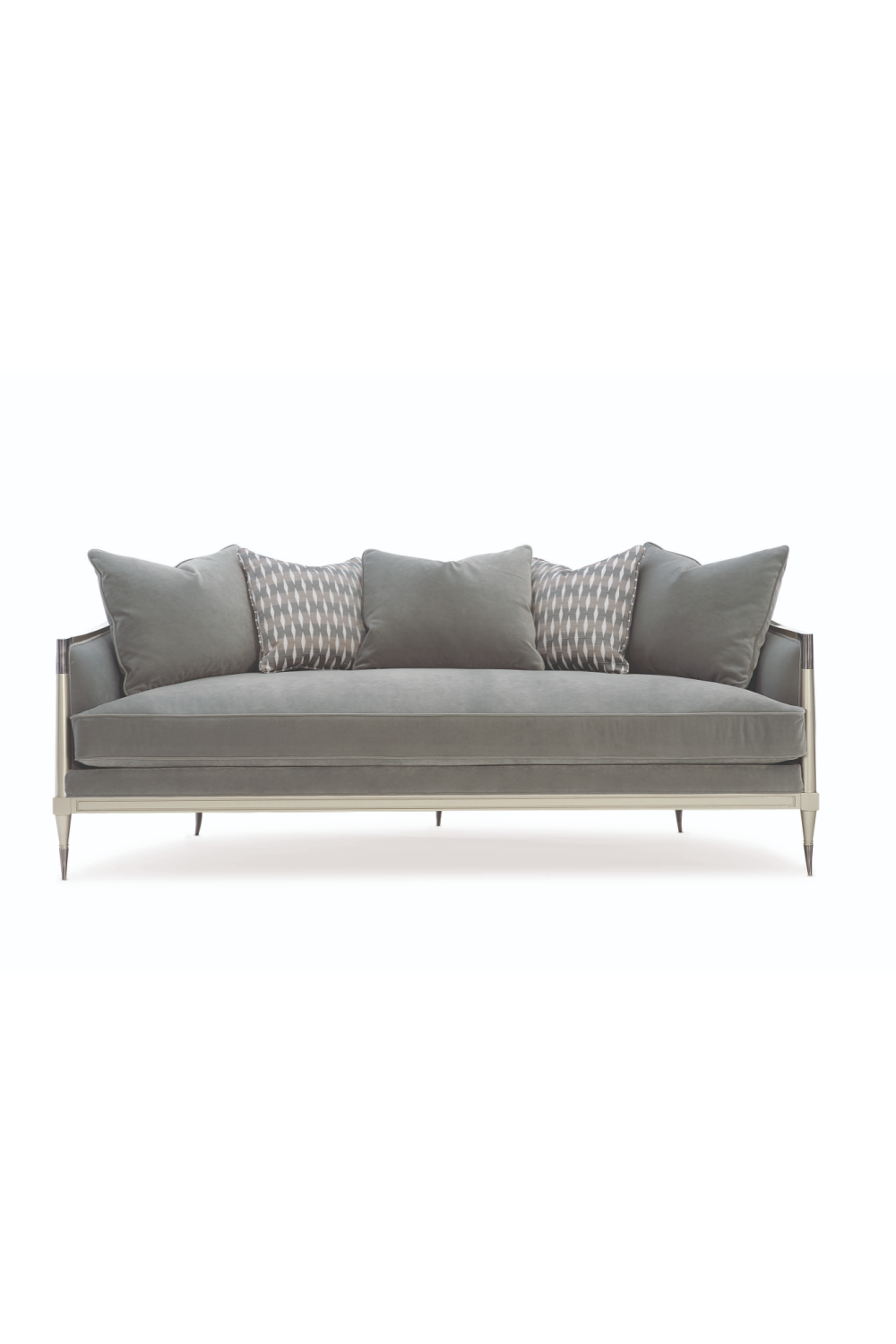   Gray Sofa With Cushions | Oroa.com
